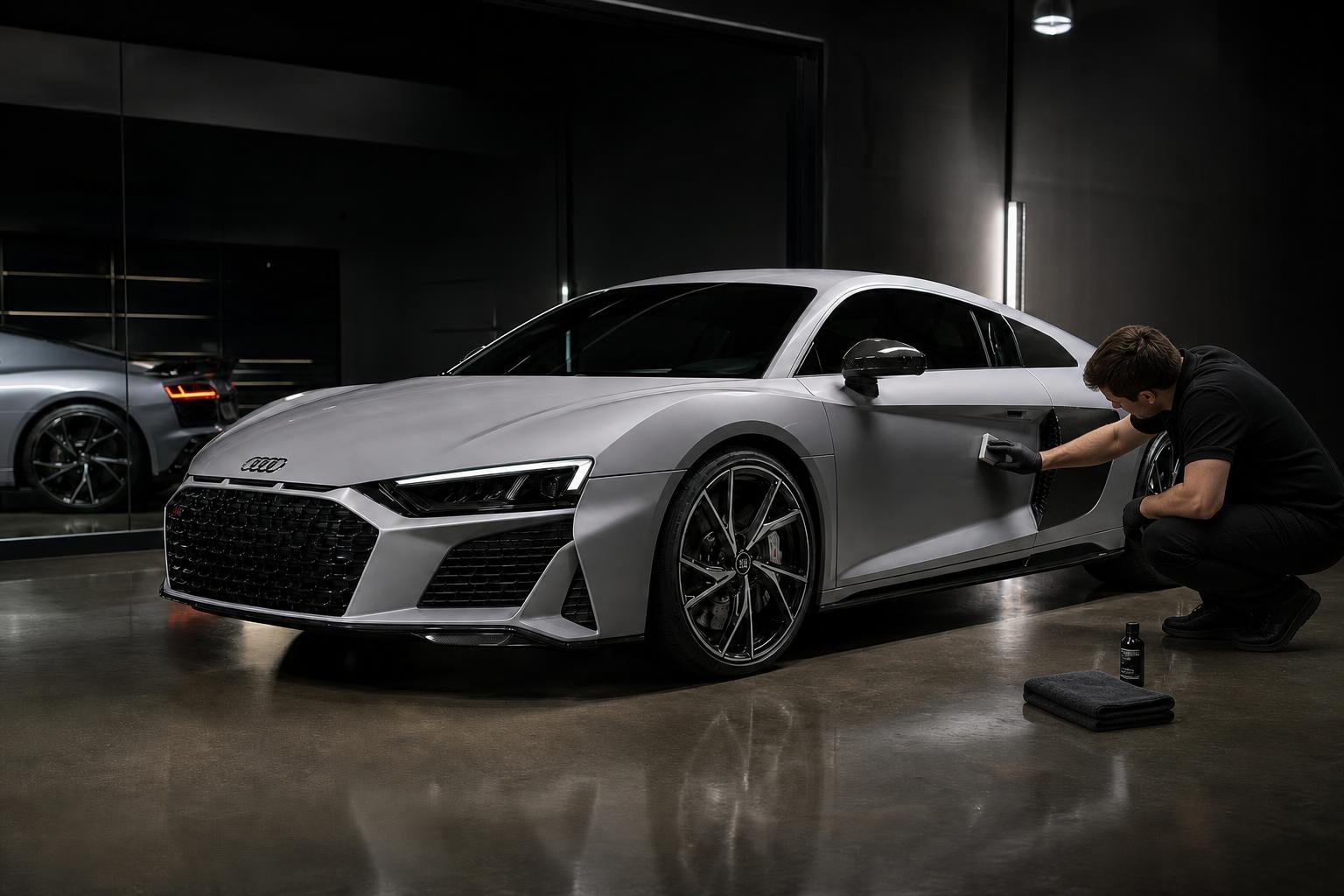 Audi R8 V10 Performance — глава II, Тишина процесса