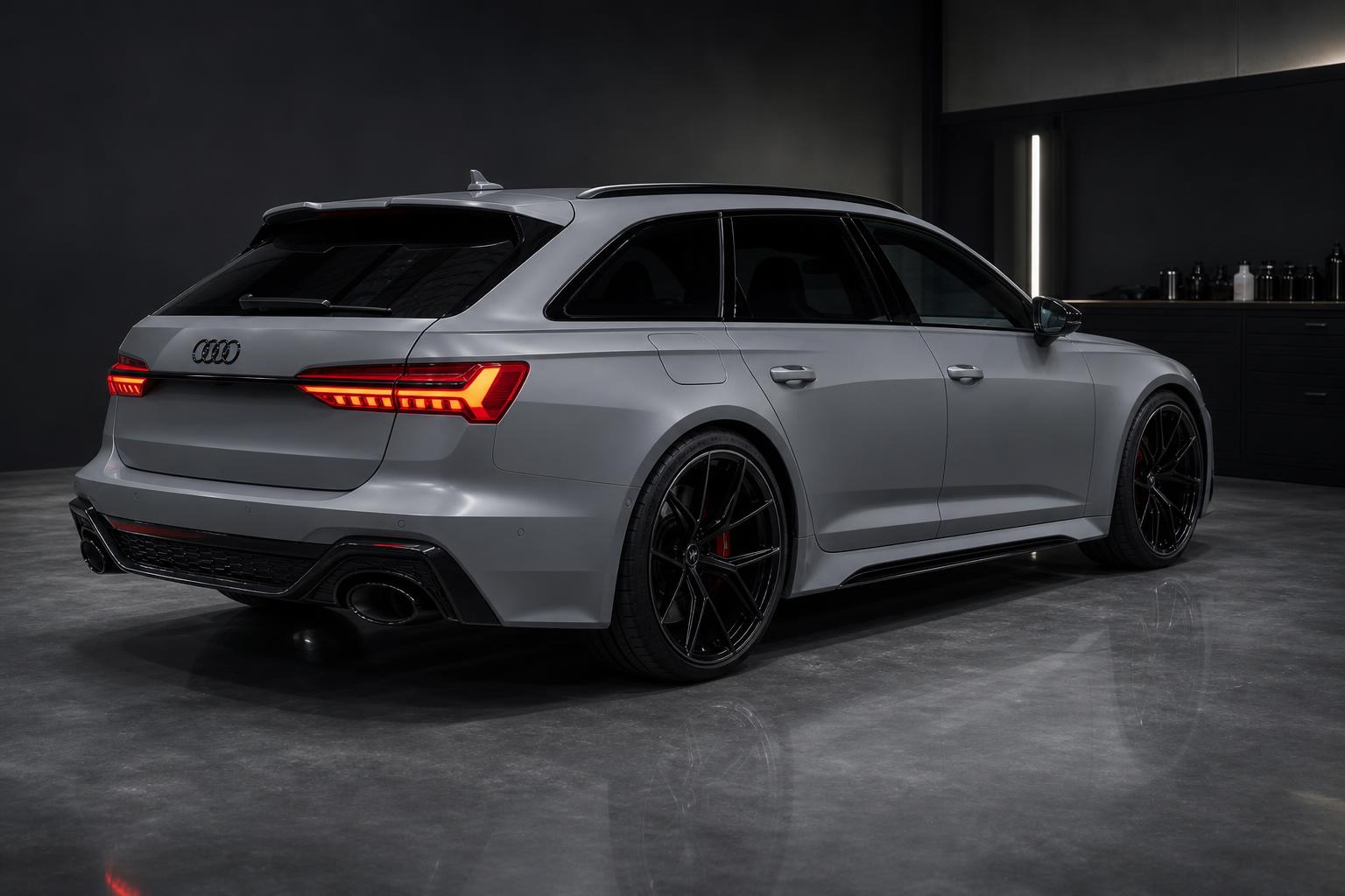 Audi RS6 Avant Performance — Матовое / специальное покрытие · Nardo Grey