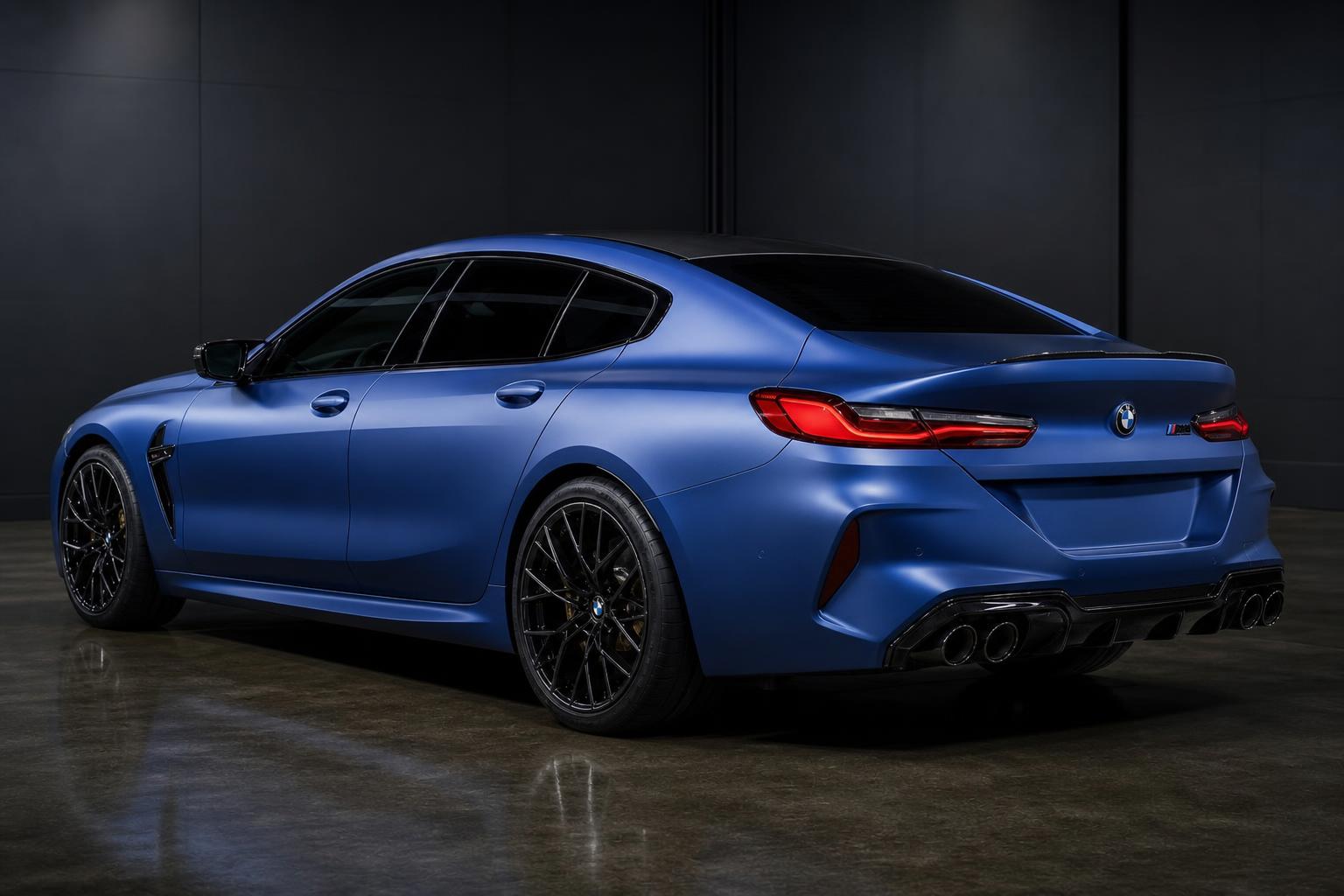 BMW M8 Competition Gran Coupé — Матовое / специальное покрытие · Frozen Grey