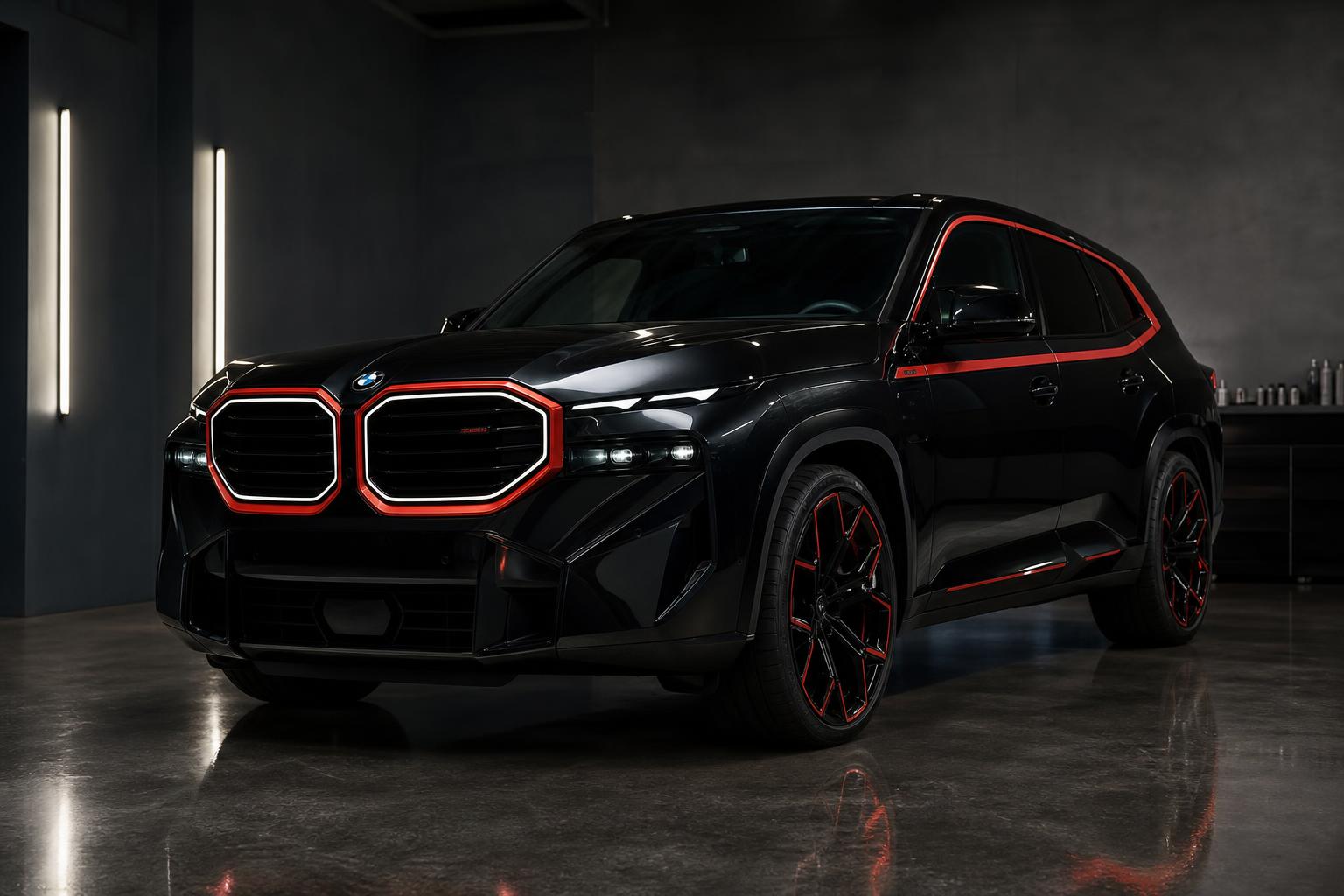 BMW XM Label Red