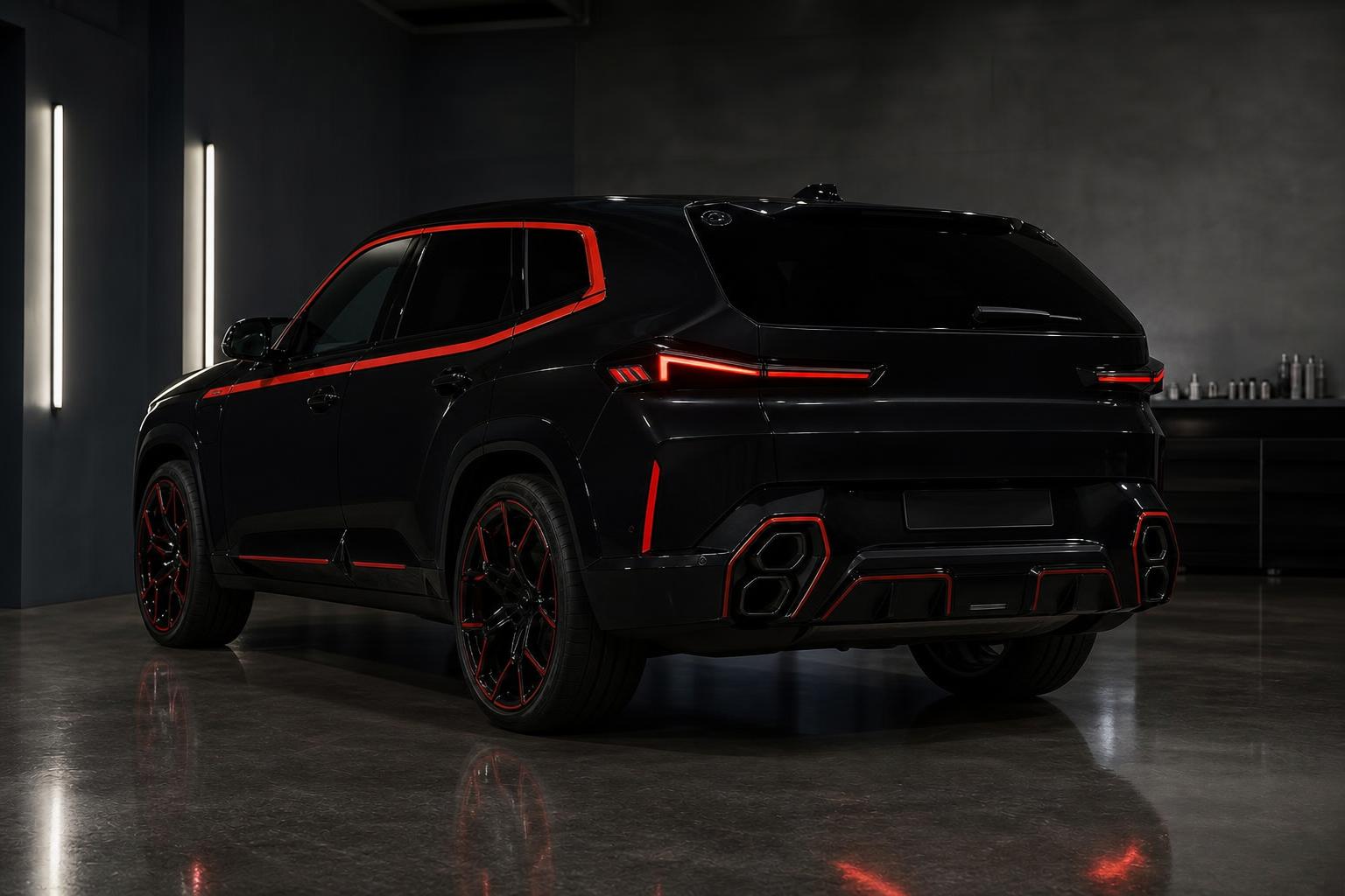 BMW XM Label Red — Внедорожник · защита кузова · Carbon Black Redline