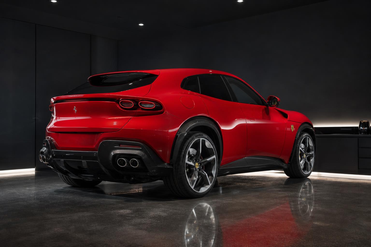 Ferrari Purosangue — Внедорожник · защита кузова · Rosso Maranello