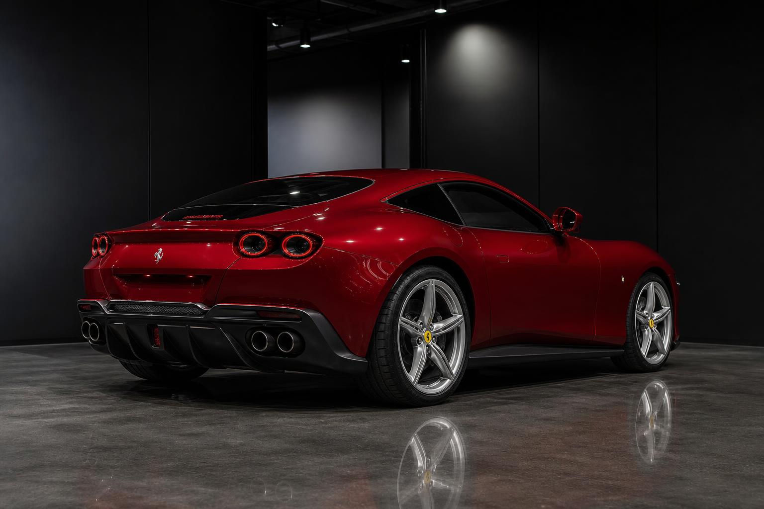 Ferrari Roma — Полная оклейка кузова · Rosso Portofino