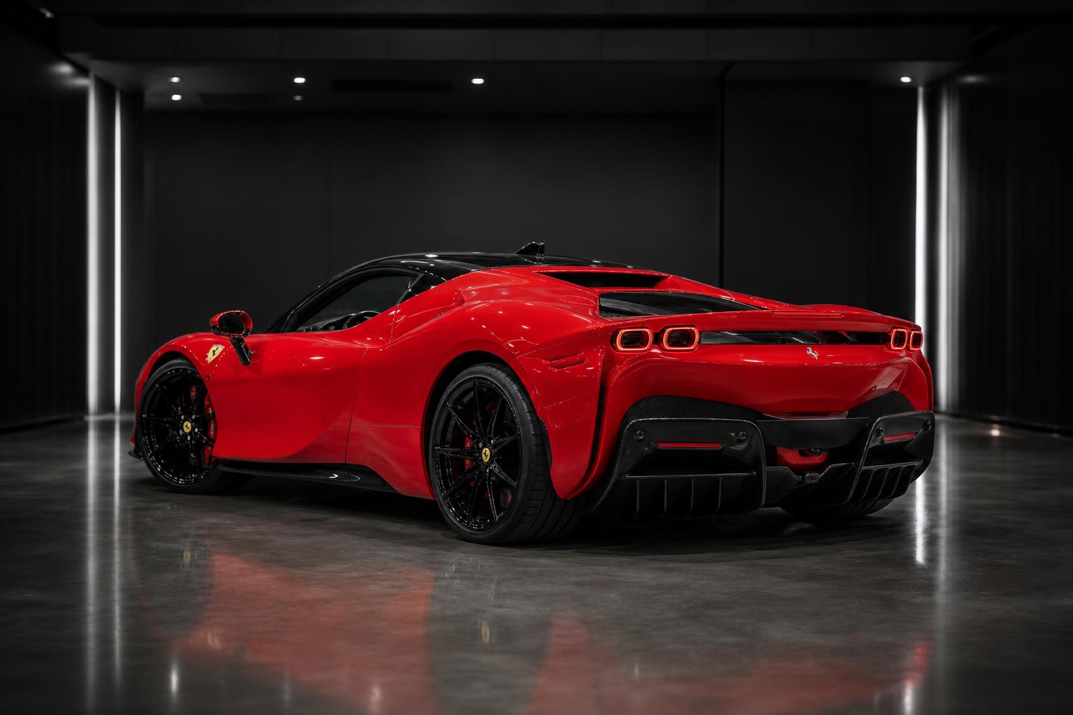 Ferrari SF90 Stradale — Суперкар · полный корпус · Rosso Corsa