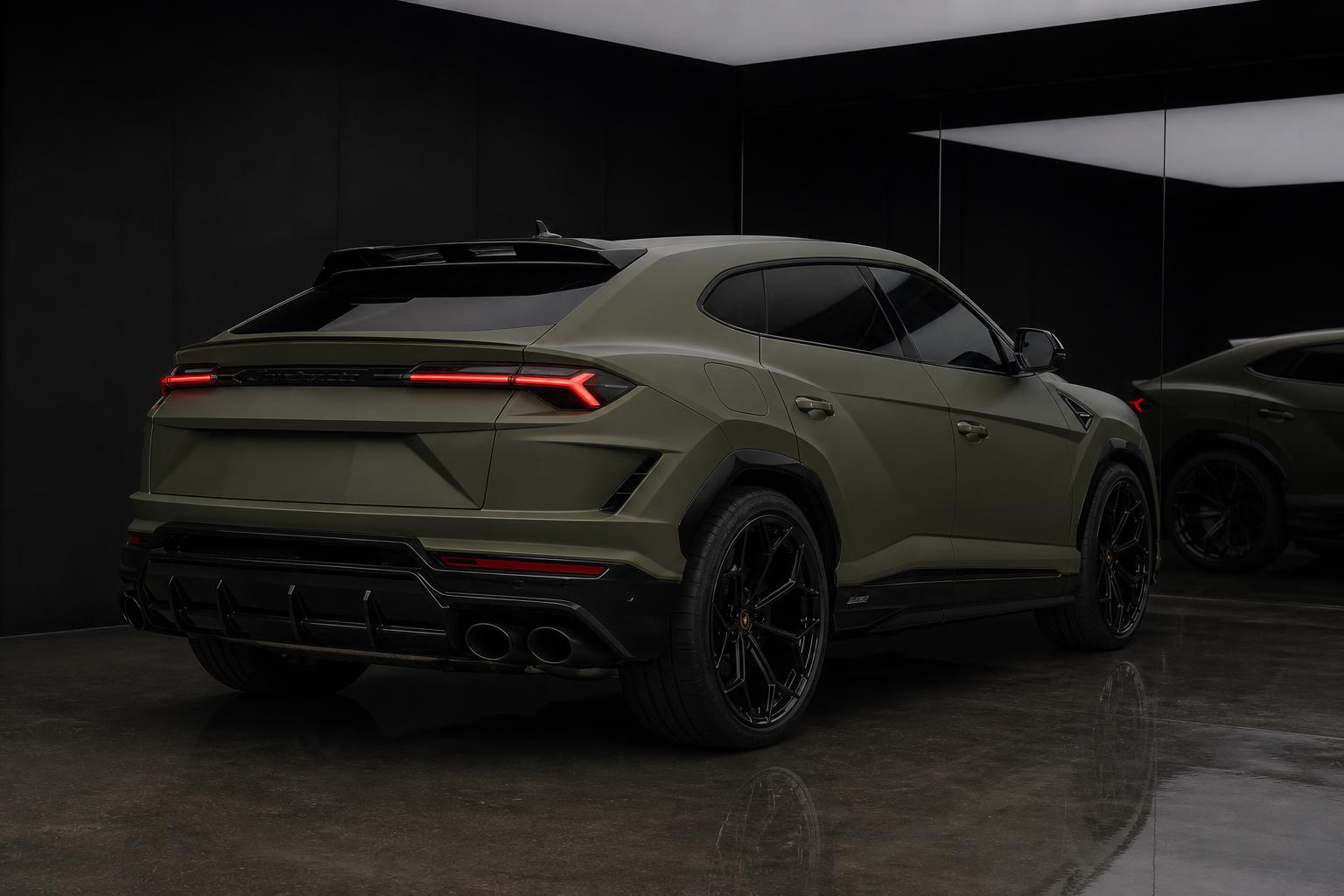 Lamborghini Urus Performante — Внедорожник · защита кузова · Verde Selvans