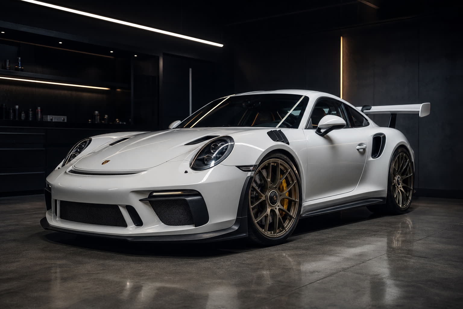 Porsche 911 GT3 RS — Track PPF · Gloss White