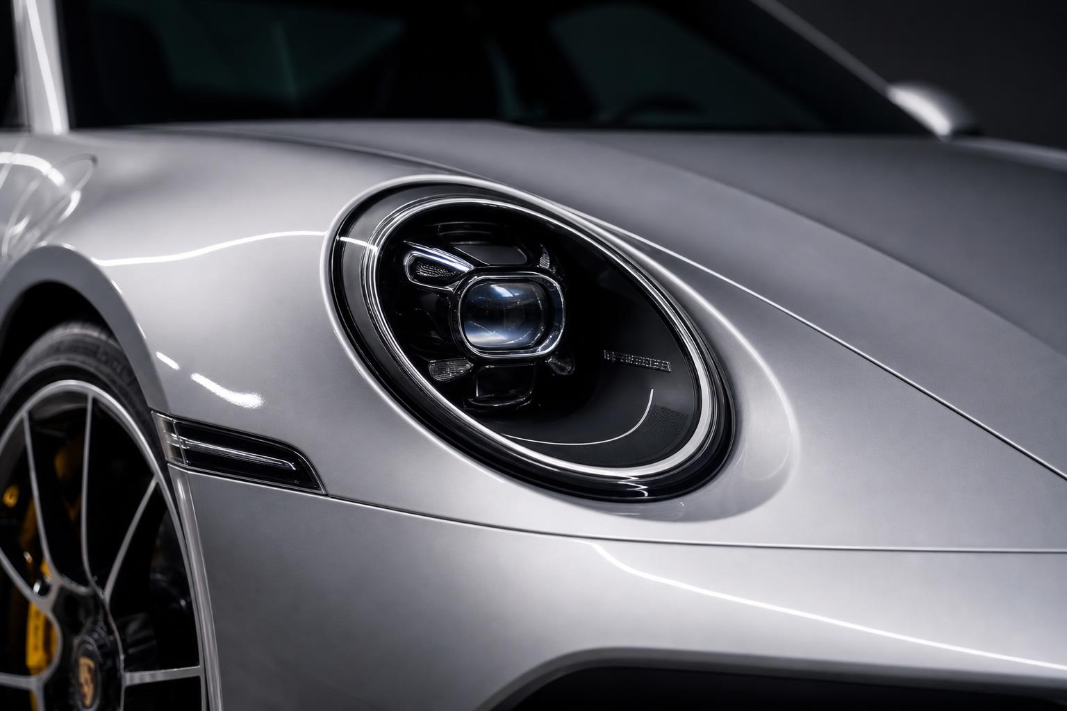 Porsche 911 Turbo S — Track front · защита носа
